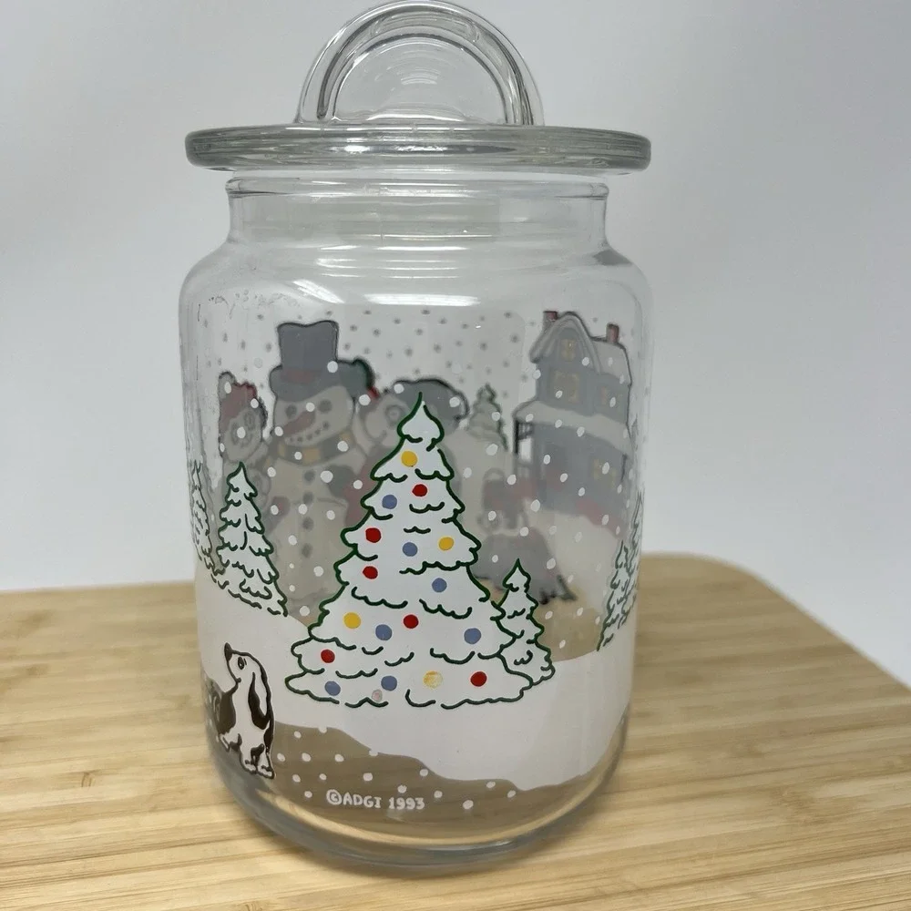 Vintage 1993 ADGI Snowman Country Inn Winter‎ Scene 7